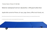 NNETM Thick Folding Fitness Yoga Mat for Home & Gym