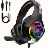NNETM Gaming Headset PC PS4 PS5 Xbox RGB