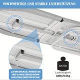 NNETM Wall-Mounted Foldable Ironing Board