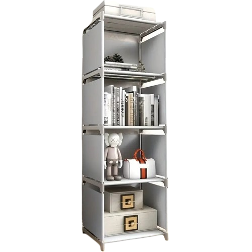 NNETM From classics to contemporary, this five-tier bookshelf has room for it all