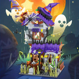 NNETM Themed Witch House Flying Mini Building Blocks Set