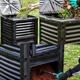 NNETM Square Compost Bin with Lid