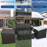 NNETM Outdoor Patio Furniture Covers Waterproof & Durable (4PCS)