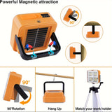 NNETM Portable Solar Rechargeable Camping Lantern LED USB Light