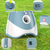NNETM Automatic Dog Ball Launcher – Rechargeable Pet Toy with 3 Distance Settings