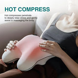 NNETM Cordless Shiatsu Back Massager with Heat - Green