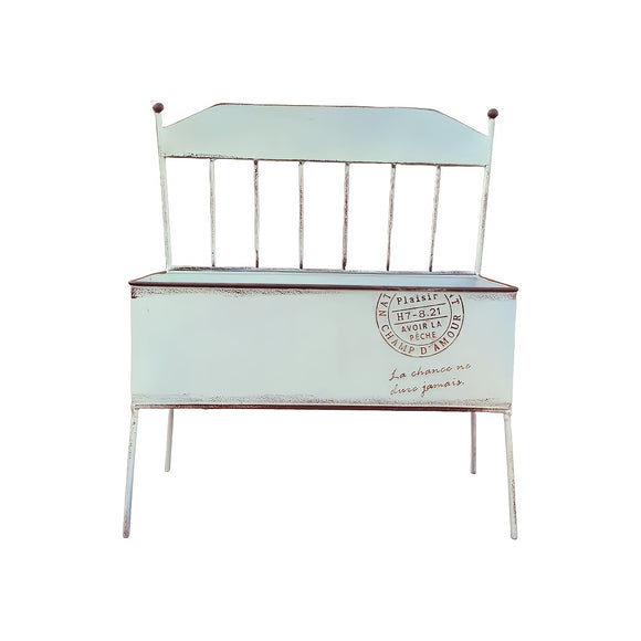 NNETM Metal Chair-Shaped Garden Planter