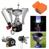 NNETM Camping Cookware Set with Foldable Pot & Skillet