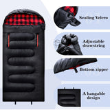 NNETM Sleeping Bag for Camping Hiking Backpacking