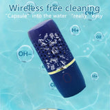 NNETM Fruit and Vegetable Purifier - OH-Ion Capsule: Fast, Portable, and Wireless- Blue