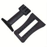 NNETM Back Magic Stretcher & Lower Lumbar Support - Spine Massager(Black)