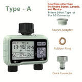 NNETM Dual-Outlet Water Timer for Automatic Irrigation
