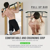 NNETM 3-in-1 Doorway Pull-Up Bar Home Fitness Trainer