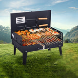 NNETM Portable Iron BBQ Grill with Tools