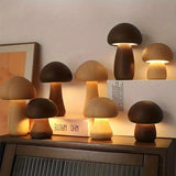 NNETM USB Rechargeable Mushroom Lamp with Touch Control & Dimming
