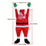 NNETM The Jolly Ascent: Santa Claus Climbing Christmas Cheer