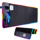 NNETM 3-in-1 Magnetic Wireless Charging Mouse Pad RGB Desk Mat