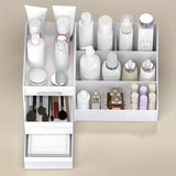 NNETM Large Capacity Cosmetic Storage with Drawers Store Brushes, Makeup, Skincare, Perfumes