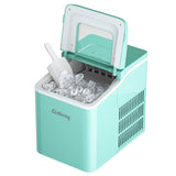NNECW Countertop Ice Maker with Removable Basket for Home
