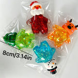 4-Piece Christmas Squishy Toy Set