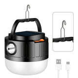 NNETM Solar Rechargeable Camping Light Outdoor LED Lamp