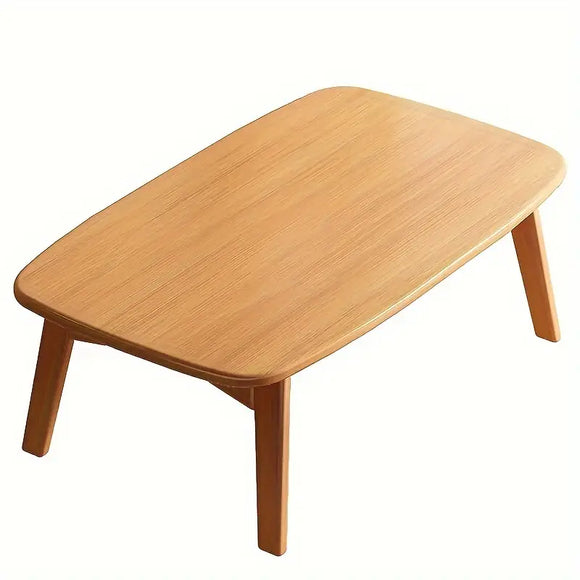 NNETM  Low-Rise Design Bamboo Folding Table