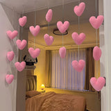 NNETM Heart Hanging Ornaments for Door Curtains
