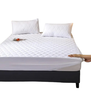 NNETM Waterproof Bed Cap Set with Fitted Sheet and Pillowcases