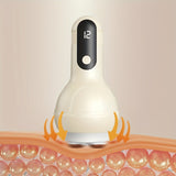 NNETM LCD Display Electric Full Body Massager - 12 Gears Adjustment(Cream)