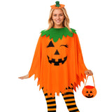 NNETM Pumpkin Costume Set Halloween Party Outfit