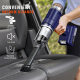 NNETM Cordless Portable Vacuum Cleaner with Crevice Tool