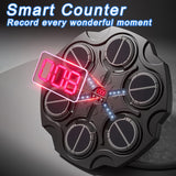 NNETM Wall-Mounted Smart Boxing Game with LED & Gloves