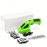 NNETM Cordless 2-in-1 Grass Shear & Hedge Trimmer