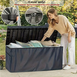NNETM Waterproof Heavy Duty Deck Box Cover