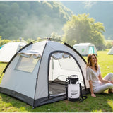 NNETM Portable Outdoor Camping Shower Manual Rinse Kit