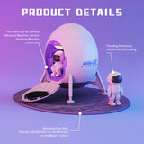 NNETM Astronaut Galaxy Projector with Lunar Mat