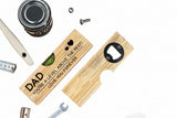 Stainless Steel Bottle Opener with Wooden Handle