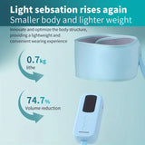 NNETM 360° Relaxing Electric Scalp Massager with Heat & Knead(Blue)