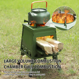 NNETM Folding Campfire Stove Portable Outdoor