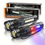 NNETM High-Power LED Flashlight Zoomable Rechargeable 7 Modes