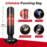 NNETM Punching Bag with Gloves & Skipping Rope