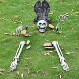 NNETM Halloween Skeleton Stakes for Outdoor (5pcs)