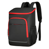 NNEOBA Leakproof Insulated Cooler Backpack for Camping Hiking (Red)