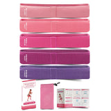 NNEOBA 5 Braided Resistance Bands Set for Glutes & Legs