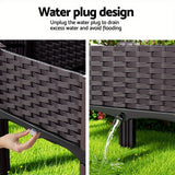 NNETM Raised Garden Bed Planter Box for Herbs & Vegetables