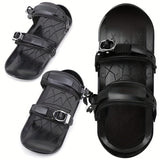 NNETM Mini Snow Skates Adjustable Ski Sled Boots