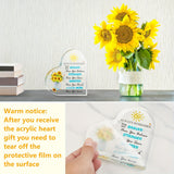 NNETM Sunflower Stainless Steel Cup Gift Set