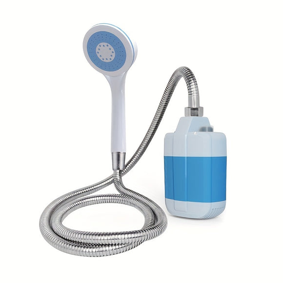 NNETM Portable USB Charging Camping Shower Pump Outdoor
