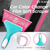TPU Car Window Film Installation Squeegee – Durable Vinyl Wrap, PPF & Snow Removal Scraper Tool