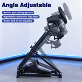NNETM Foldable Racing Wheel Stand Simulator for Logitech Thrustmaster